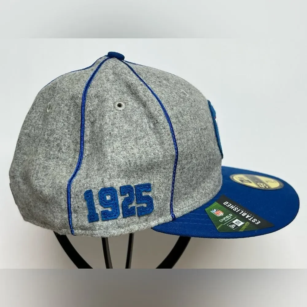 NWS New York Giants New Era 1930's 2019 Home Sideline 59FIFTY Fitted Hat 7 1/2